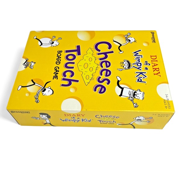 Diary of a Wimpy Kid Cheese Touch Board Game by Pressman Toy - Ages 8+ - Picture 4 of 12